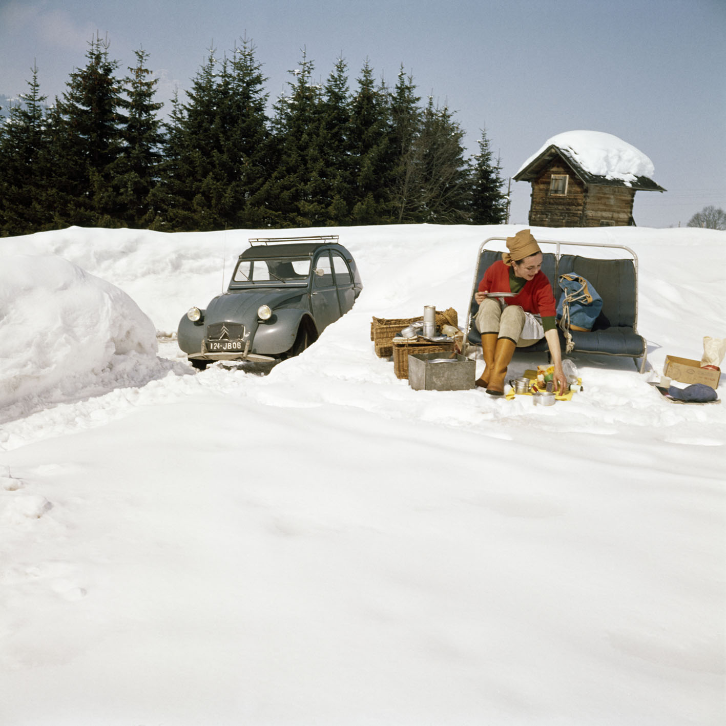 Florette, Megève, mars1965